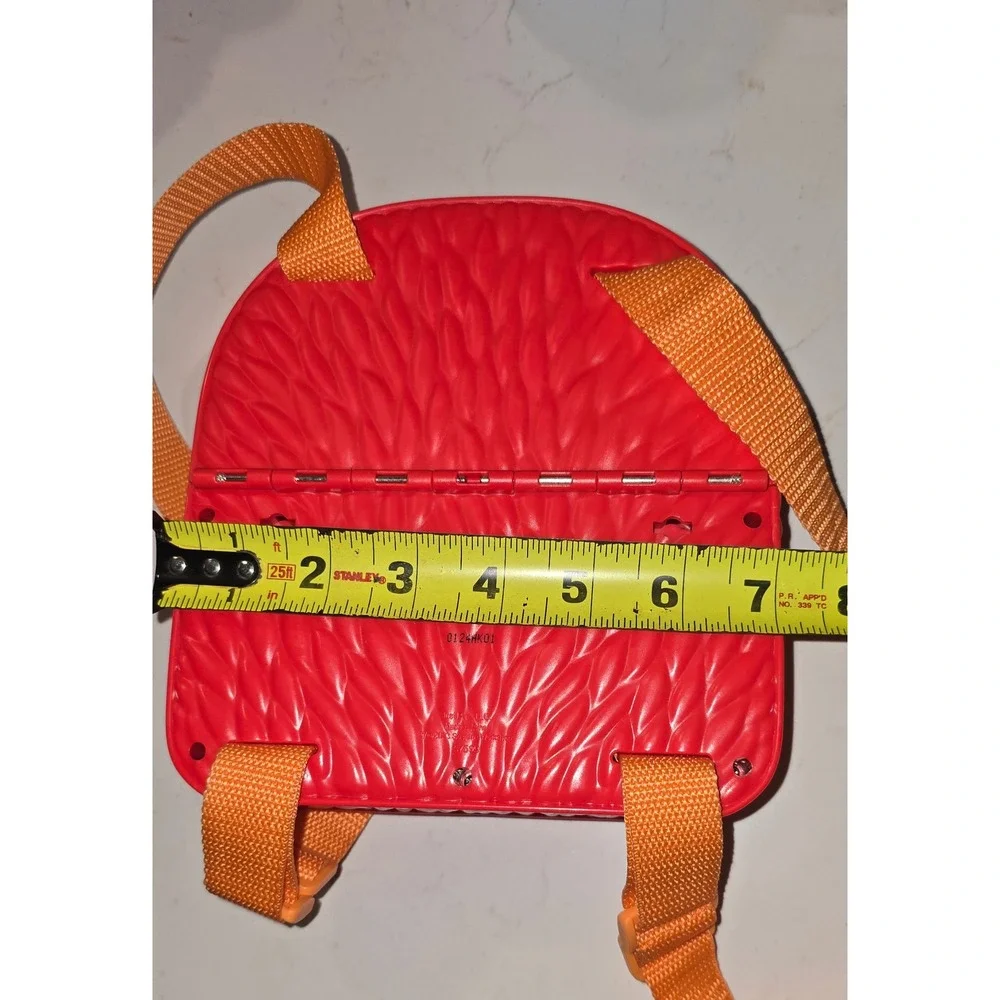 Sesame Street Elmo Red Hard Shell Plastic Toddler Backpack Adjustable Straps